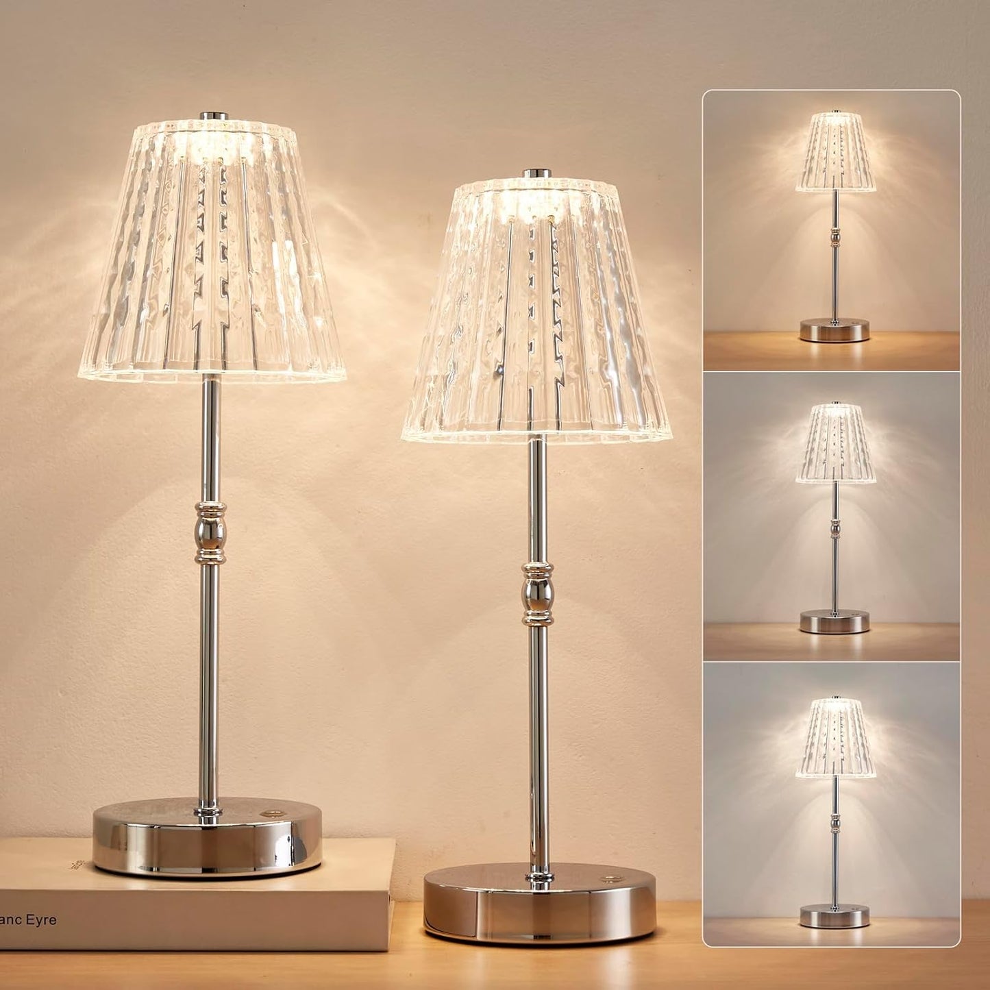 Cordless Table Lamp with 5000mAh Battery for Any Space