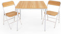 Humble Crew Journey 3-Piece Toddler Wood Table & Chairs Set