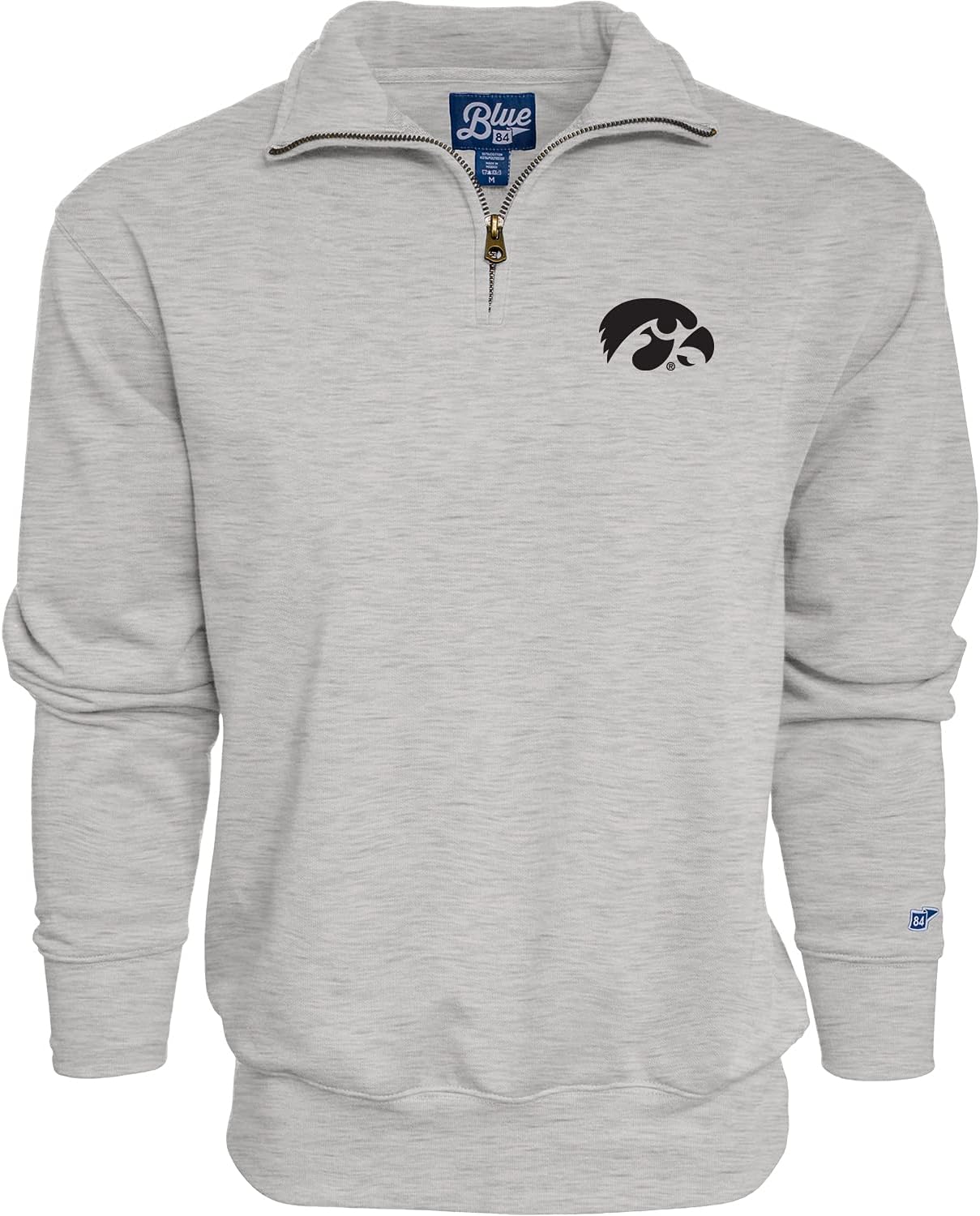 Iowa Hawkeyes Men's Quarter Zip Sweatshirt for Team Pride