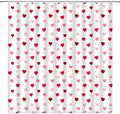 Romantic Heart Shower Curtain:  Fabric Love Decor
