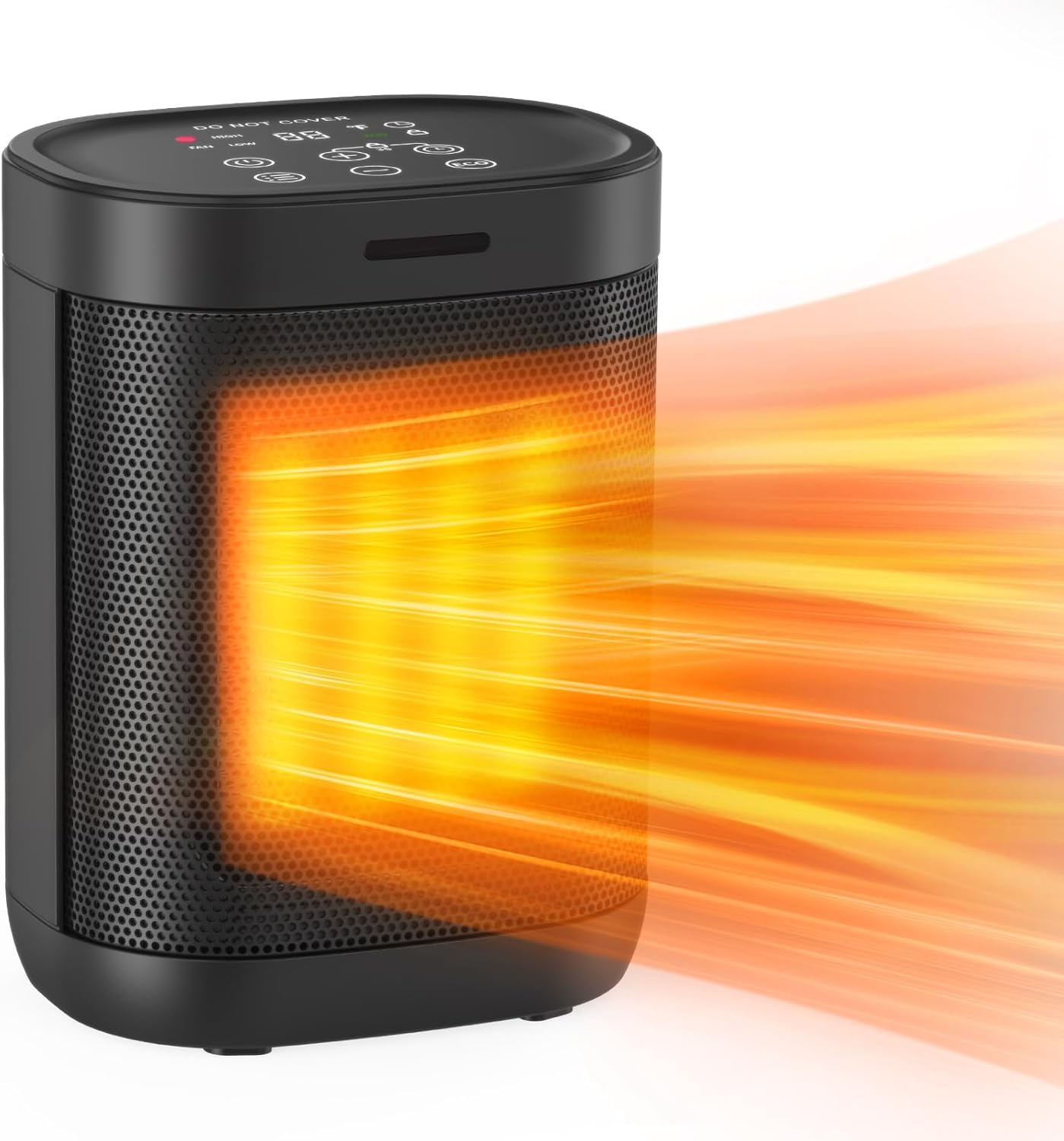 Fast Heat Chikit Space Heater: 1500W, Timer, Safety Features