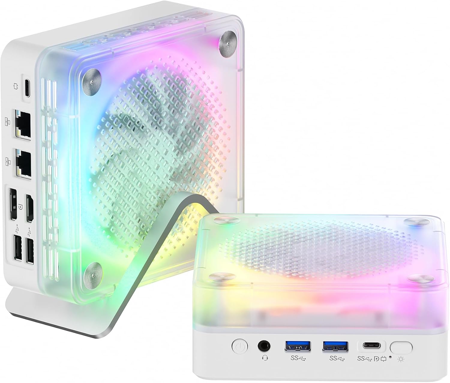 Mini PC Gaming Computer with Ryzen 8745HS and Radeon 780M