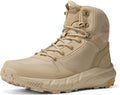 Men's Tactical Side-Zipper Boot for Work & Riding - Lightweight