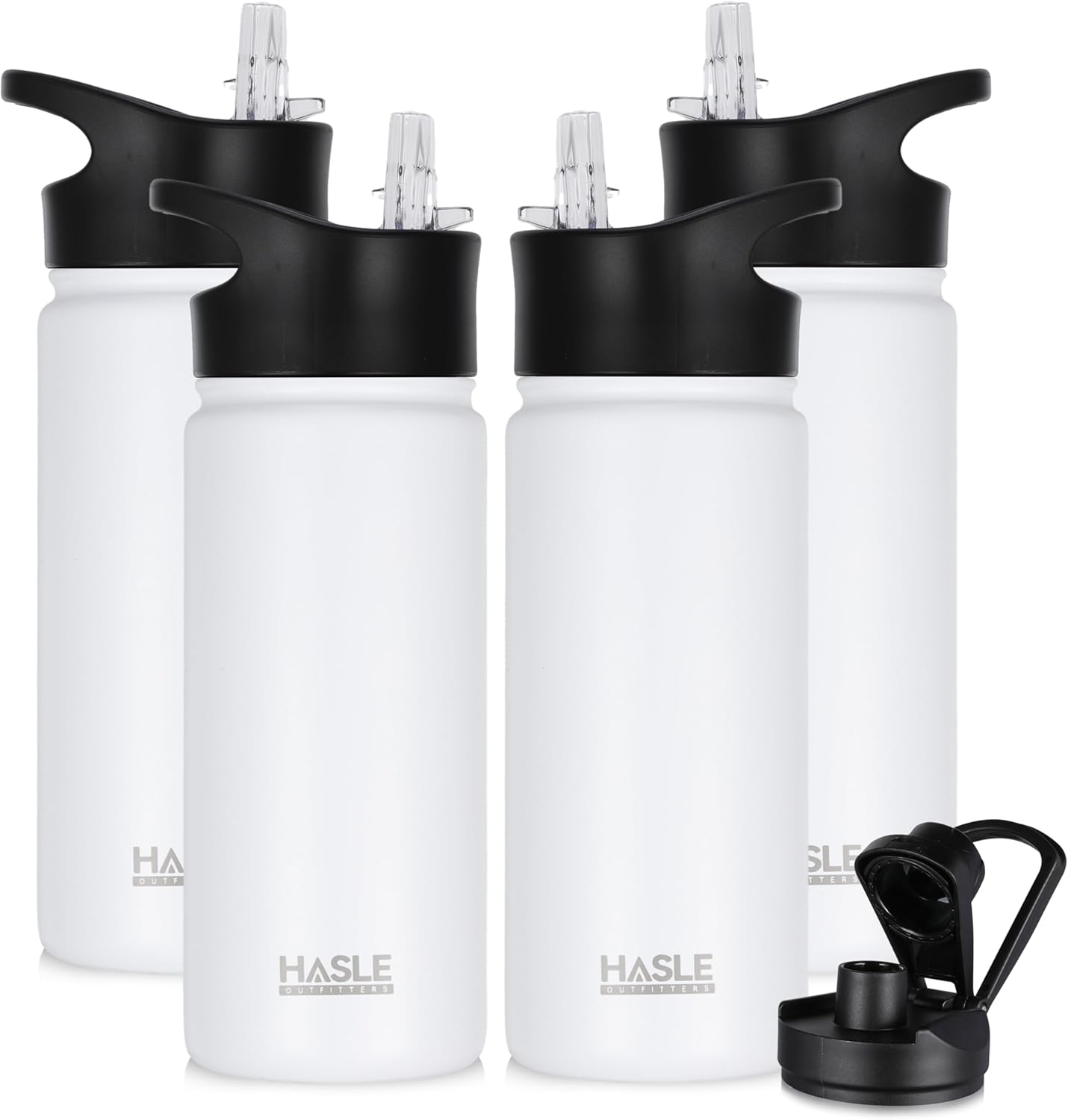 HASLE OUTFITTERS Insulated Water Bottle 16 oz for All Activities