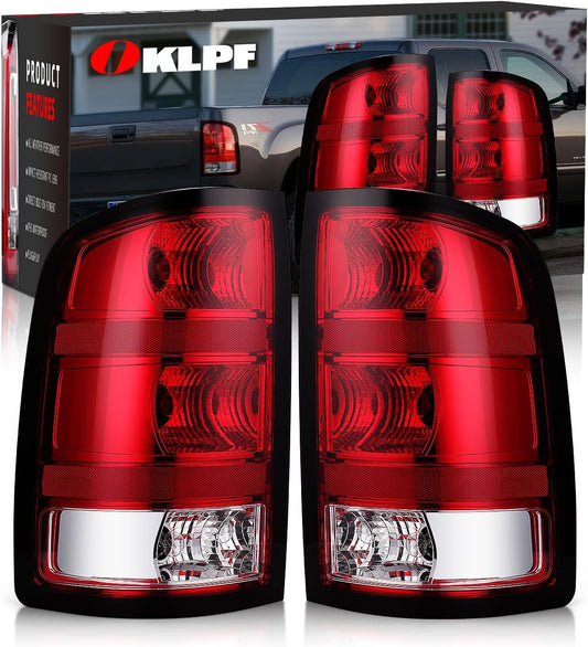 OKLPF Rear Brake Tail Light for 2007-2014 GMC Sierra Models