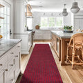 Runner Rug 4 ft x 36 ft Indoor Outdoor Utility Carpet - Non-Slip