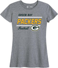 Green Bay Packers Women's Relaxed Fit Gameday T-Shirt - Tagless