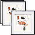 Fun Memories 16x16 Picture Frame with Removable Mat - 3 Pack
