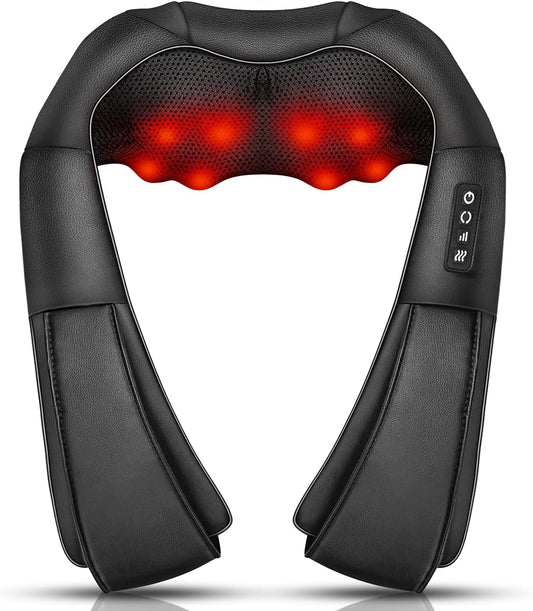 Deep Tissue Neck Massager with Heat for Ultimate Relaxation
