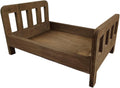 Newborn Photography Wooden Bed Prop - Vintage Mini Doll Bed