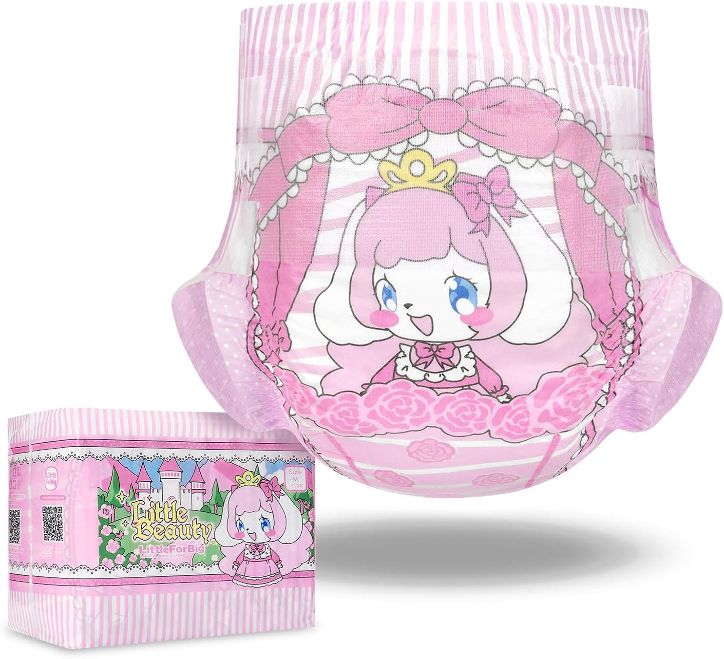Littleforbig Adult Printed Cloth Diaper Set - Adjustable Fit for Ultimate Comfort!