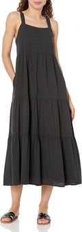 The Drop Women's Flowy Tiered Maxi Dress - Easy Everyday Comfort