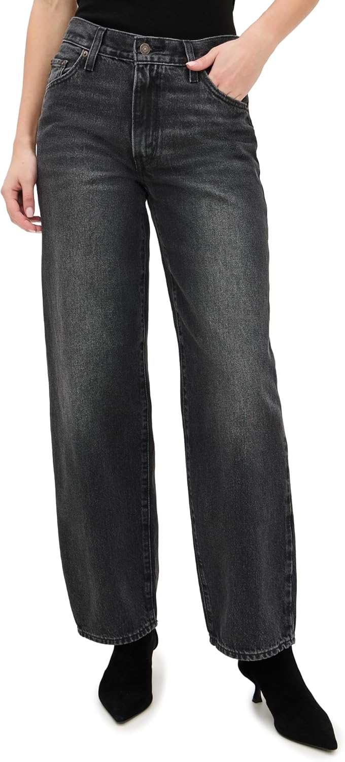 Levi's Women's Baggy Dad Jeans: Stylish and Comfortable Fit