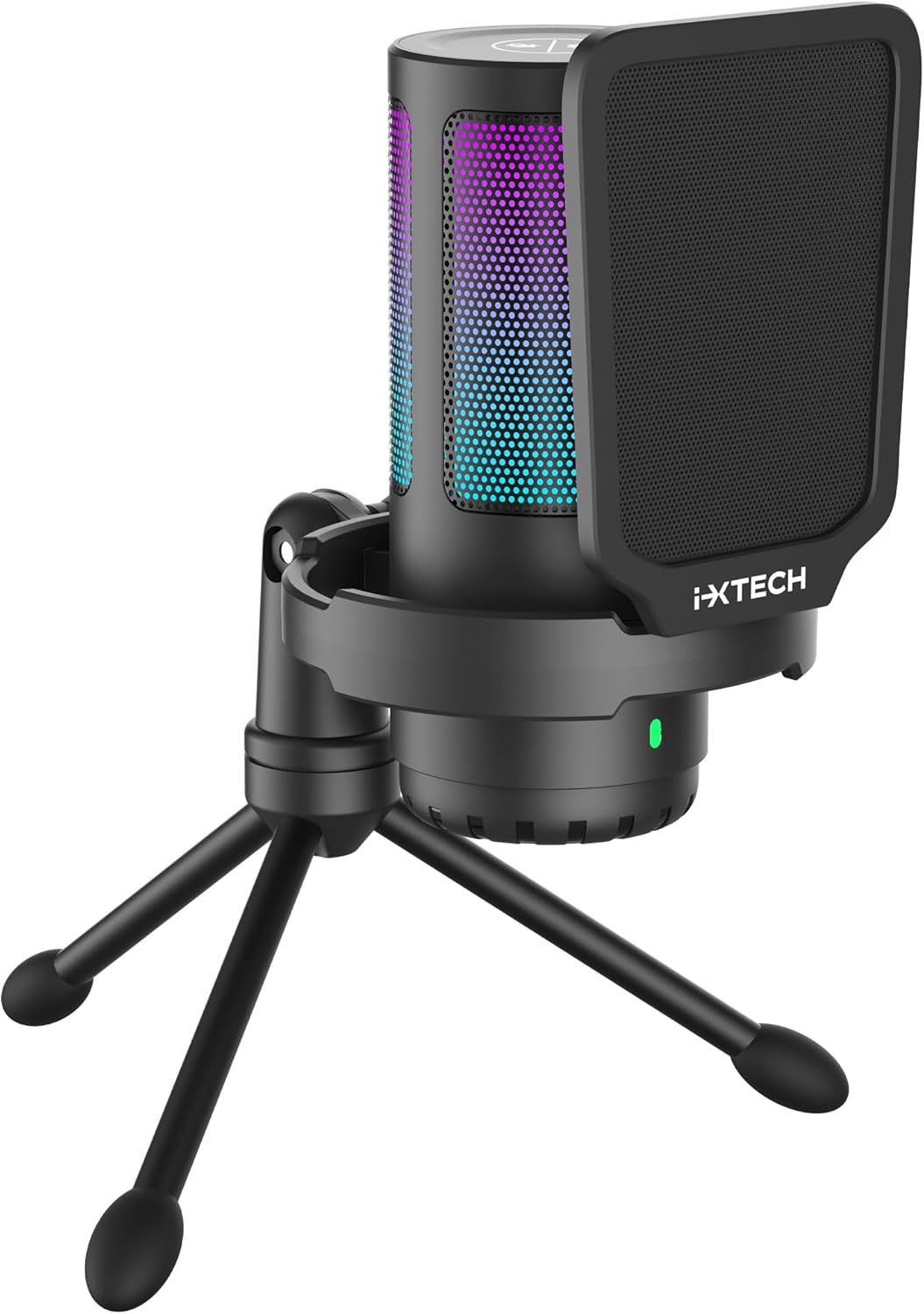IXTECH USB Gaming Microphone for Streaming and Podcasting