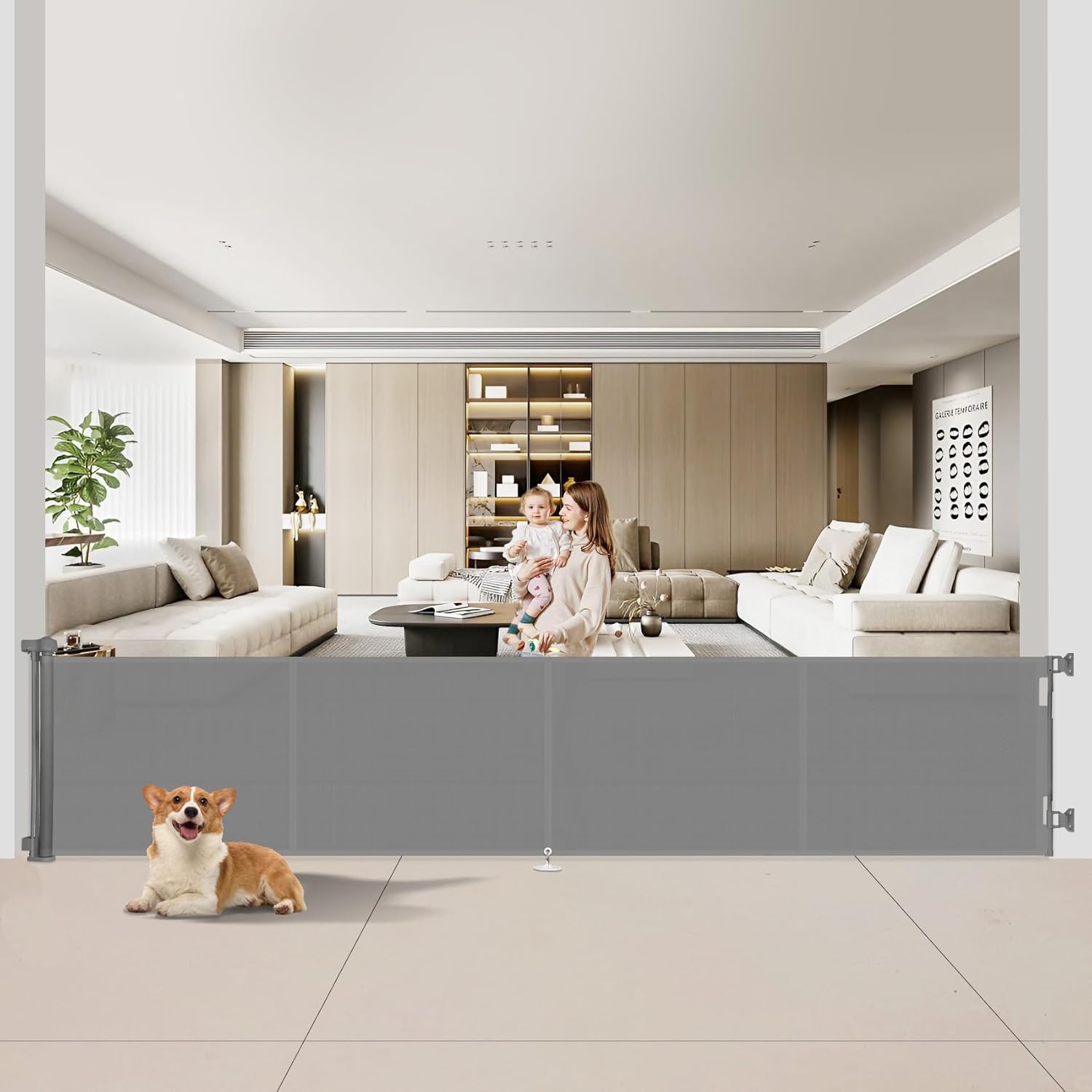 200 inch Retractable Baby Gates for Safety and Convenience