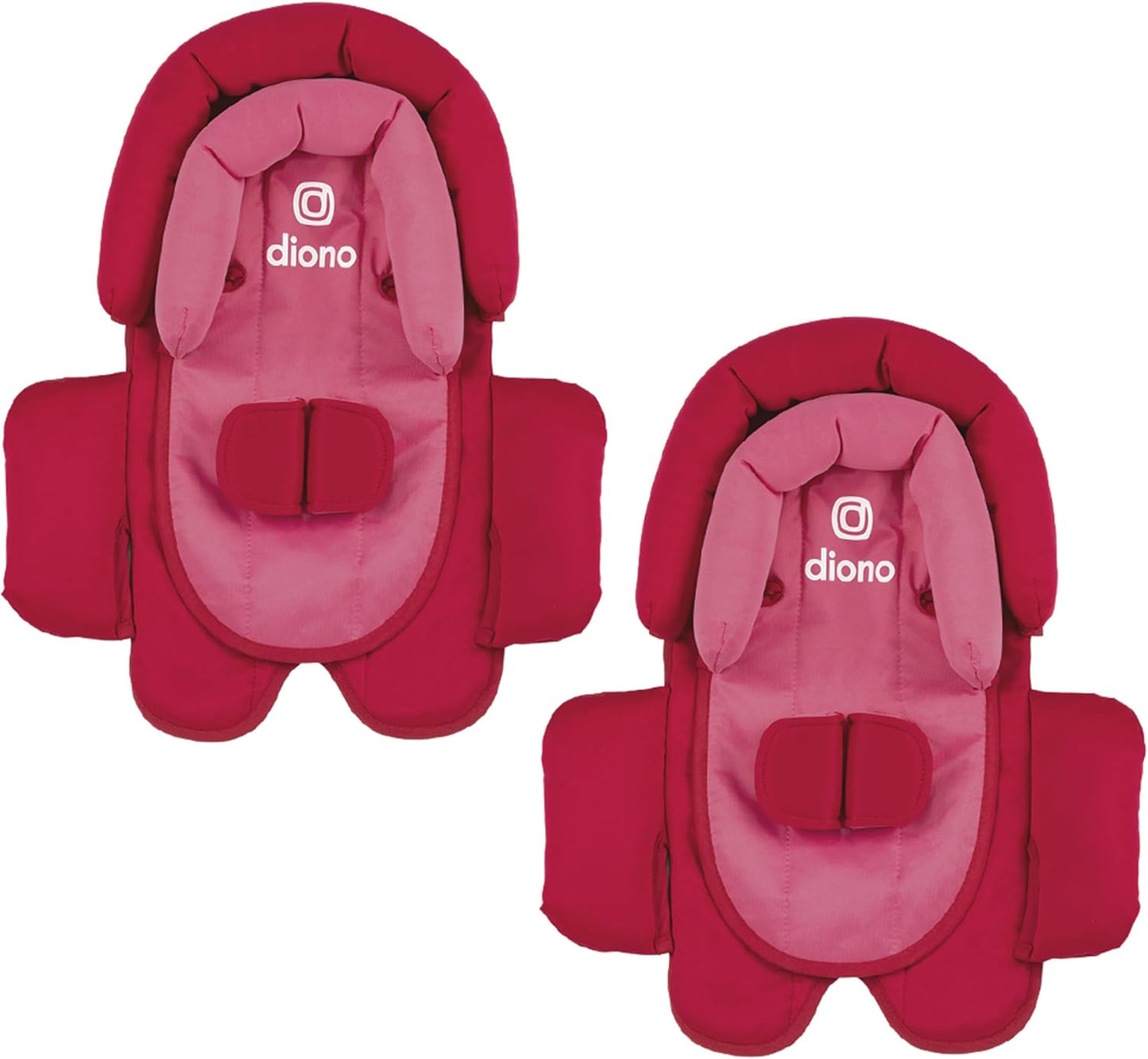 Diono Cuddle Soft 2-in-1 Head Support with Chest Pads - Pink