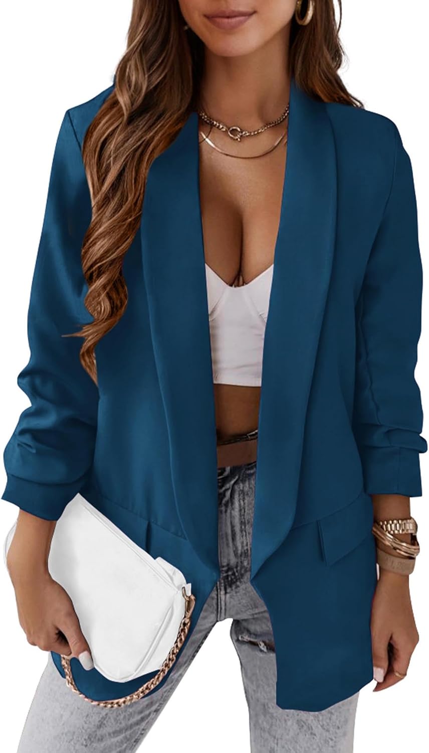 KIRUNDO Oversized Blazers for Women: Business Casual Style