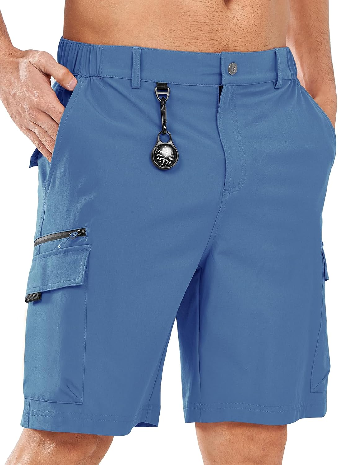 NORTHYARD Men's Cargo Hiking Shorts 9in Lightweight Tactical Gear