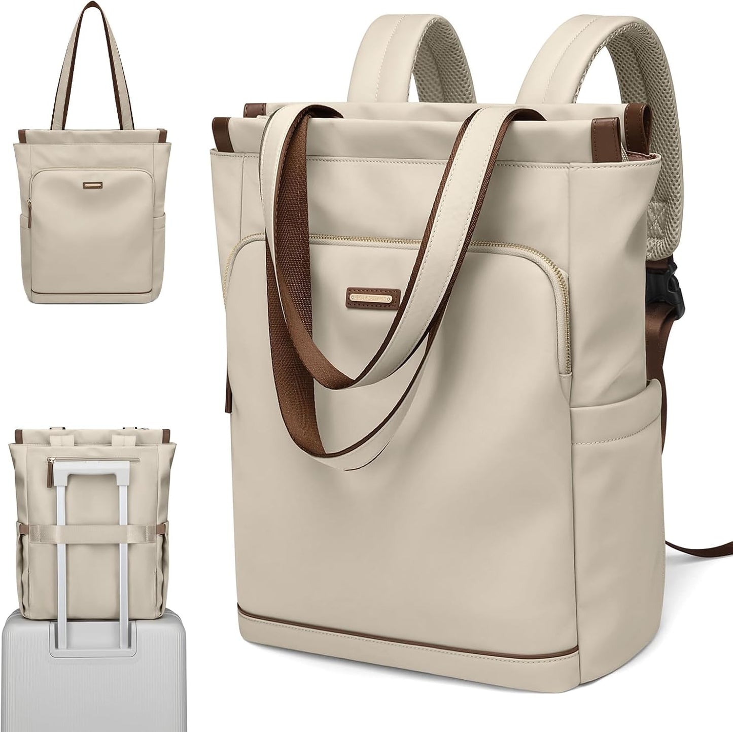 GOLF SUPAGS Convertible Laptop Backpack for Women Casual Daypack