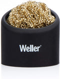 Weller Soldering Brass Sponge Tip Cleaner with Silicone Holder - Pack