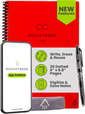 Rocketbook New Core Reusable Spiral Notebook Executive 6x8.8