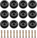 Mower Anti Scalp Deck Wheel Kit Set of 12 - Durable Replacement Wheels