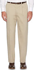 Savane Men's Big & Tall Pleated Performance Chino Pant Review