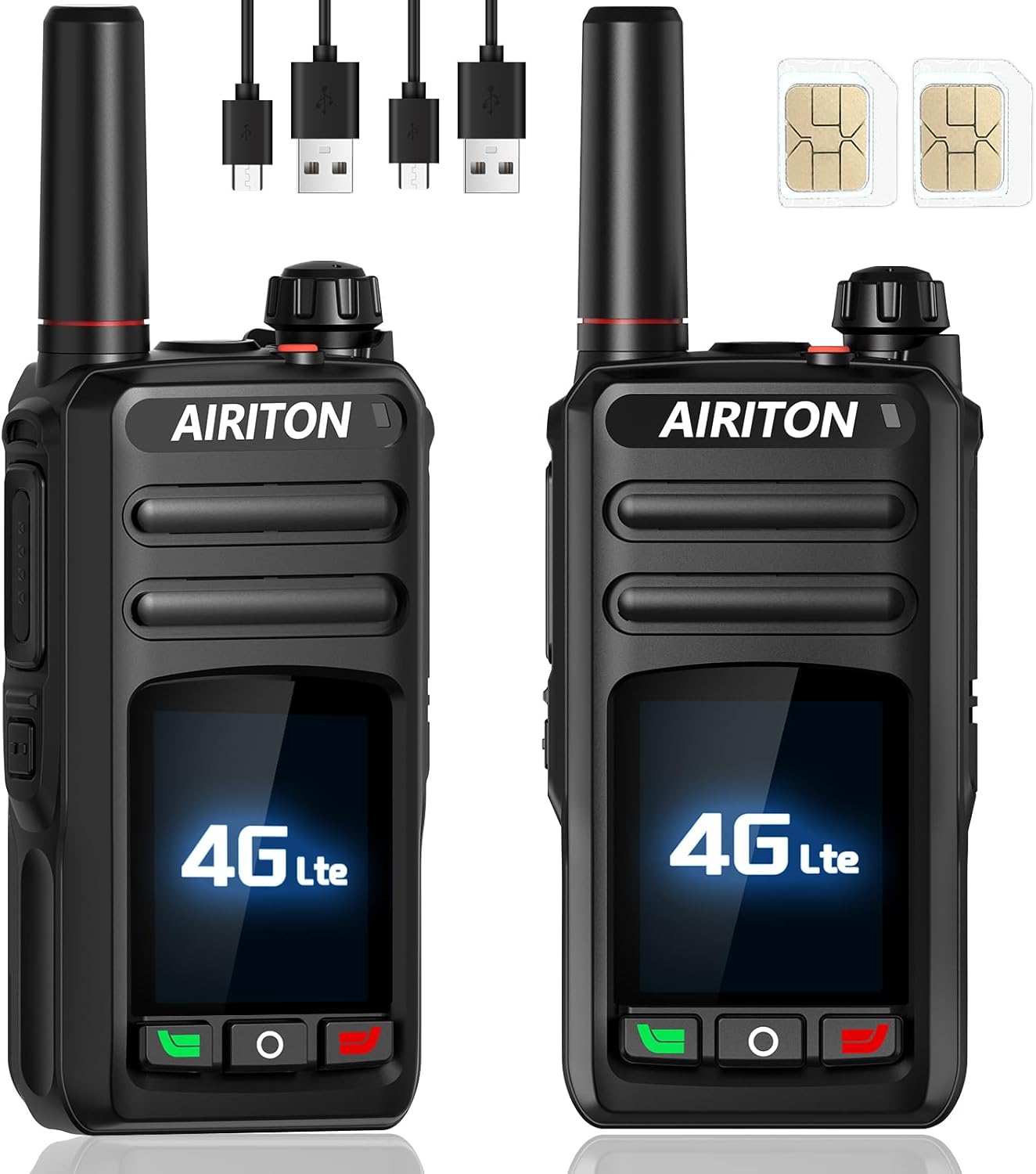 Walkie Talkies Fast Radio Unlimited Range Nationwide 4G Long Distance