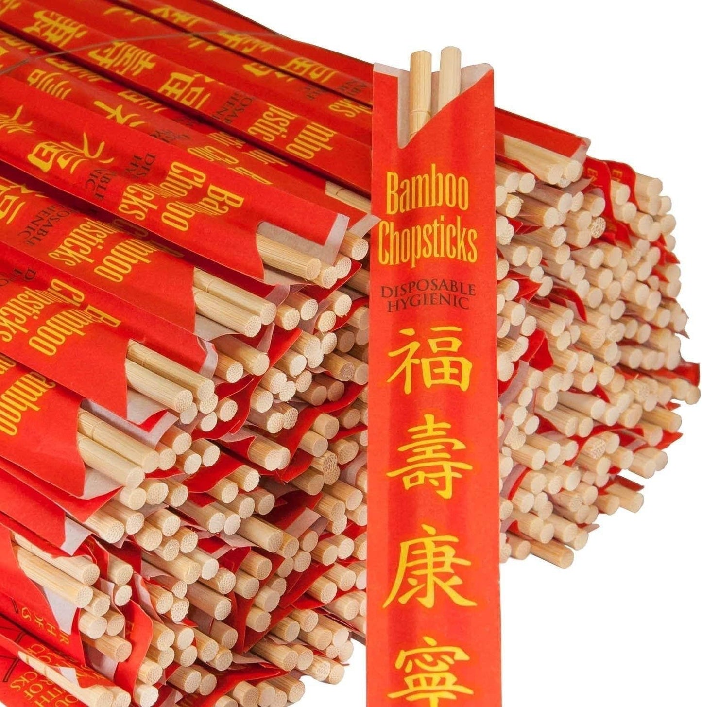 Premium Disposable Bamboo Chopsticks - 1200 Pairs of Quality