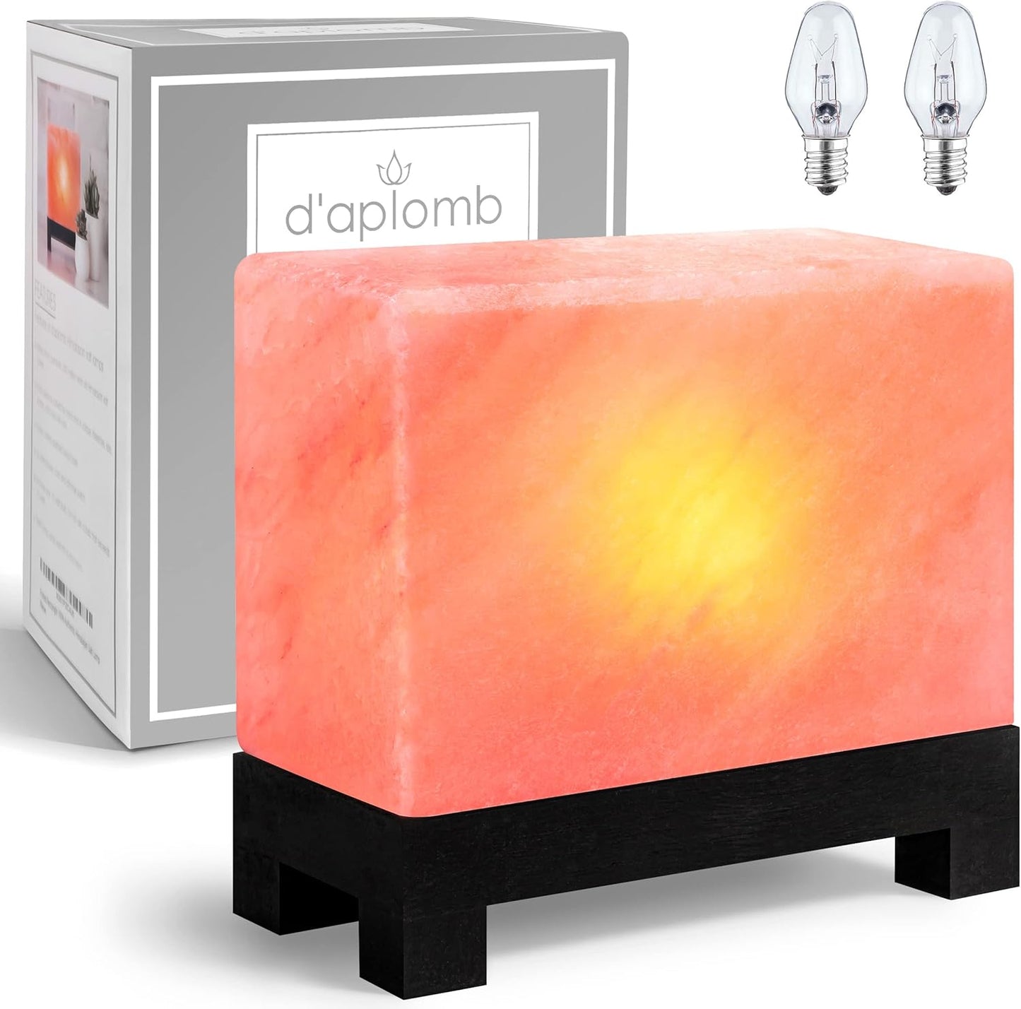 Authentic Himalayan Salt Lamp with Hand-Carved Elegance