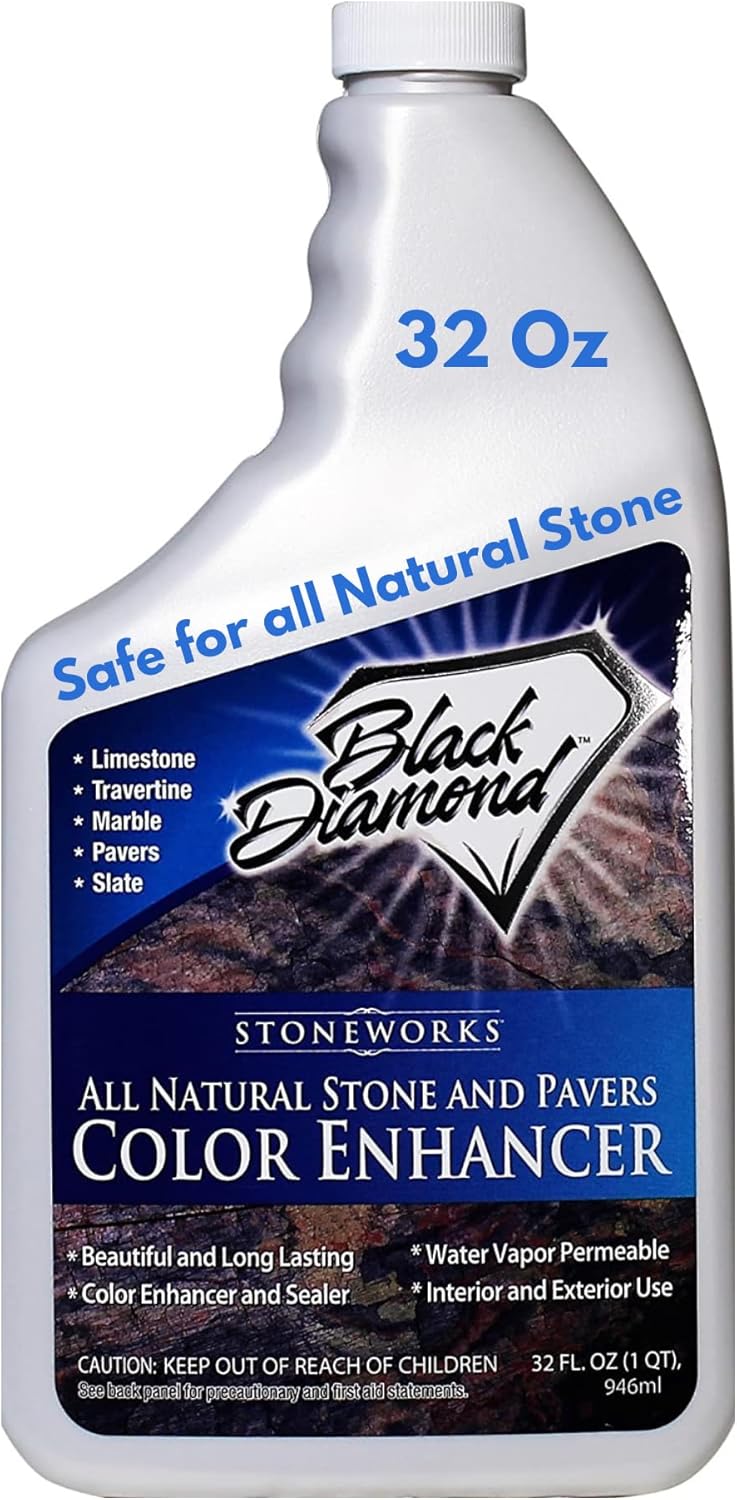 Color Enhancer Sealer for Natural Stone and Pavers - 1 Quart