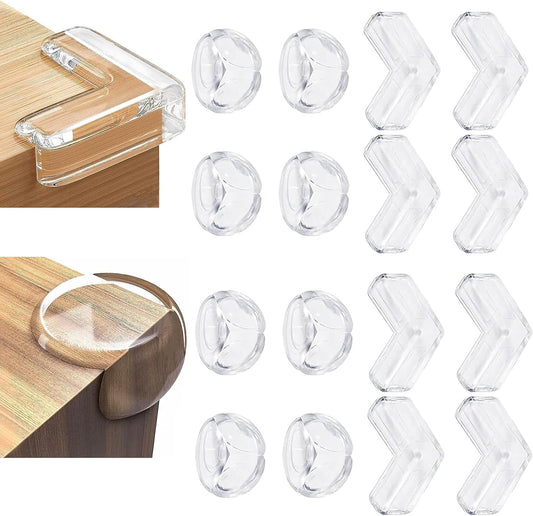 Baby Proofing: Clear Corner Protectors ~ 16 PCS