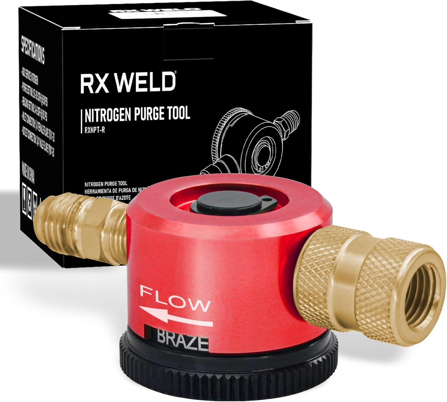 RX WELD Nitrogen Purge Tool for Efficient HVAC Applications
