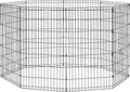 New World Folding Metal Dog Exercise Pen for Indoor and Outdoor