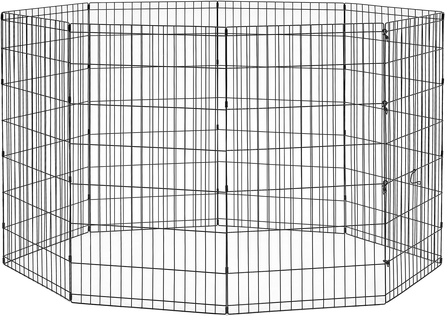 New World Folding Metal Dog Exercise Pen for Indoor and Outdoor