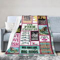 Fishing Blanket Fish Decor Throw Blanket Gifts for Girls - Cozy Plush