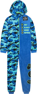 Get Trend One Piece Pajamas for Boys - Cozy Fleece Jumpsuit F&F
