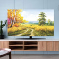 Art Printing TV Dust Cover for 32-86in - Decorative Dust-Proof TV