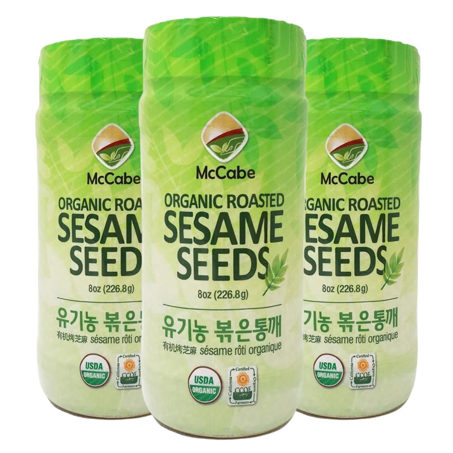 McCabe Organic Roasted Sesame Seeds - USDA Certified Quality