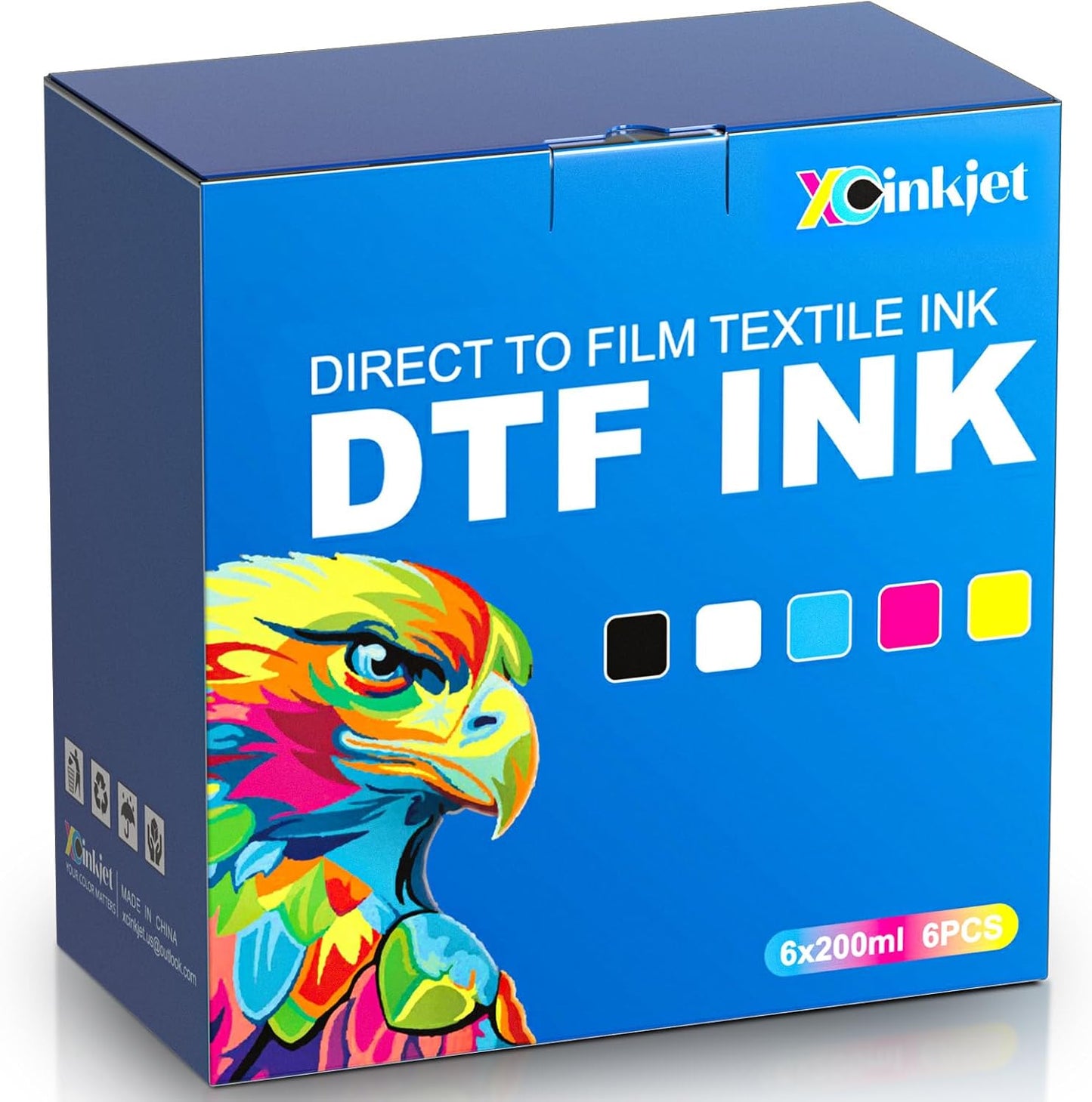 Vibrant Heat Transfer Ink Set - Xcinkjet