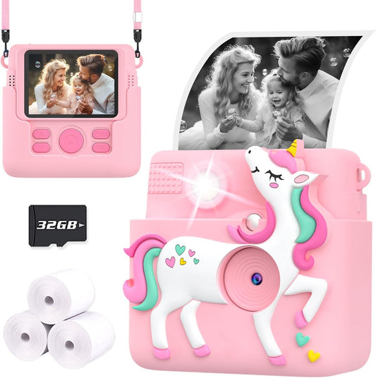 Ziegoal Kids Instant Print Camera - Fun & Easy Photo Printing!
