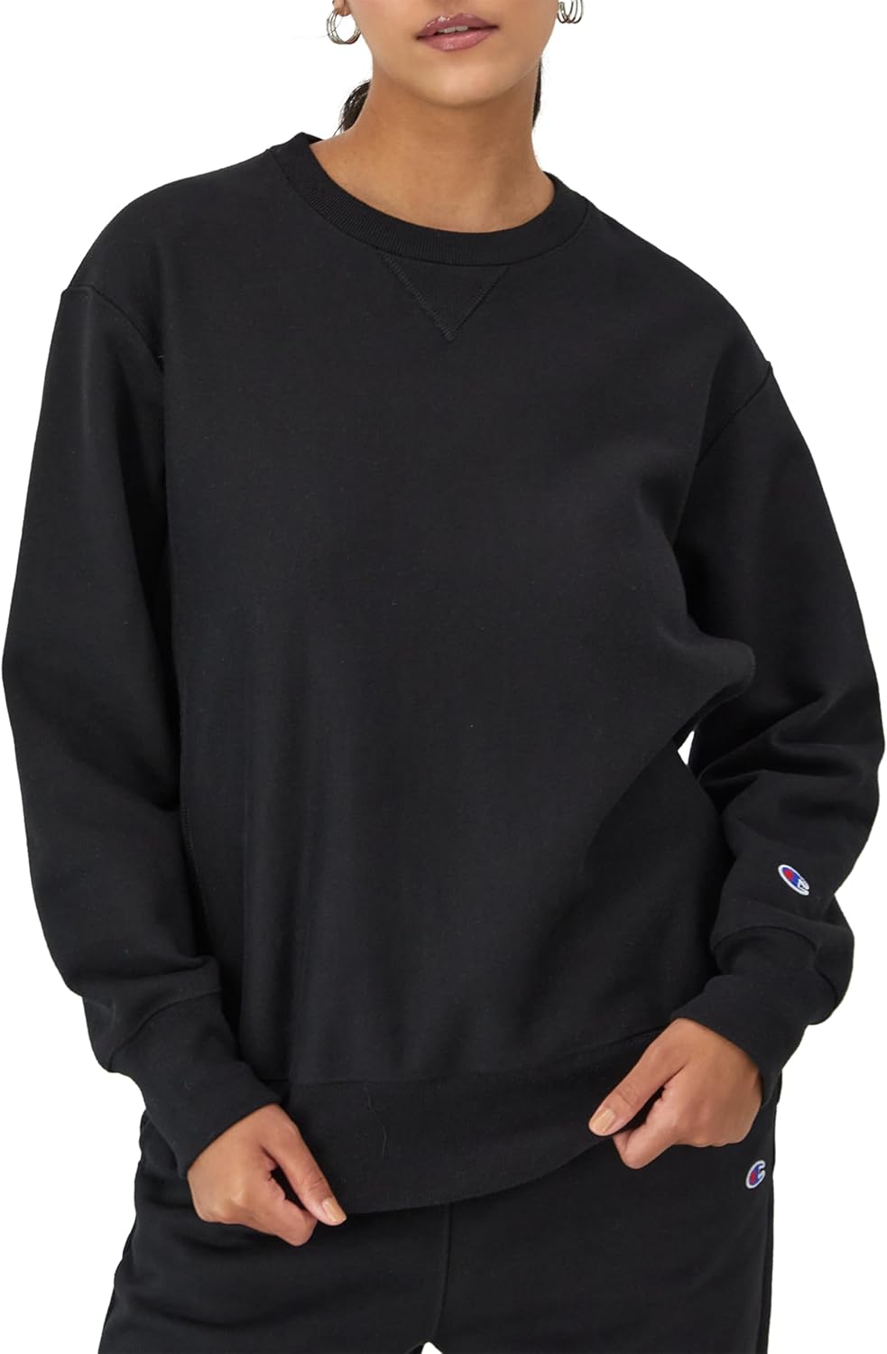 Champion Oversized Fleece Sweatshirt for Women