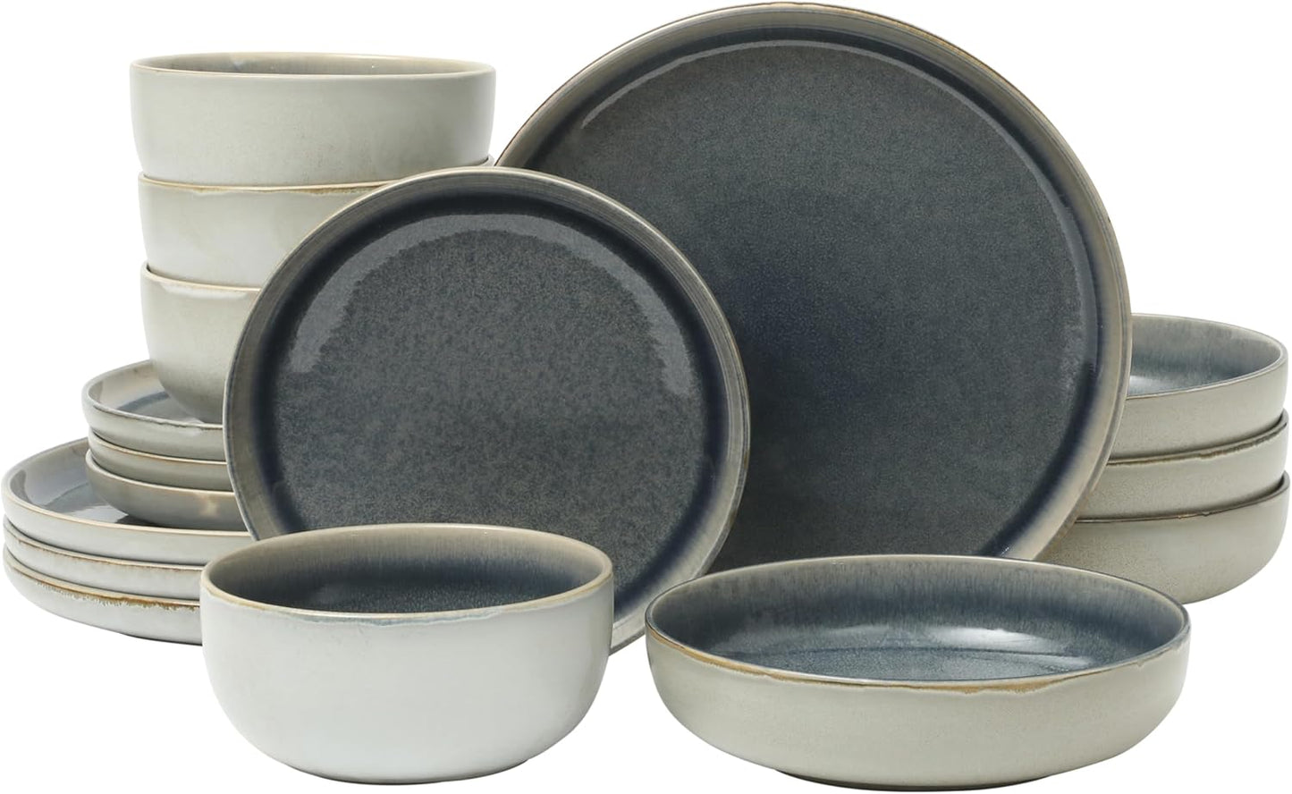 Gibson Elite Sunveil 16 Piece Dinnerware Set for Stylish Dining