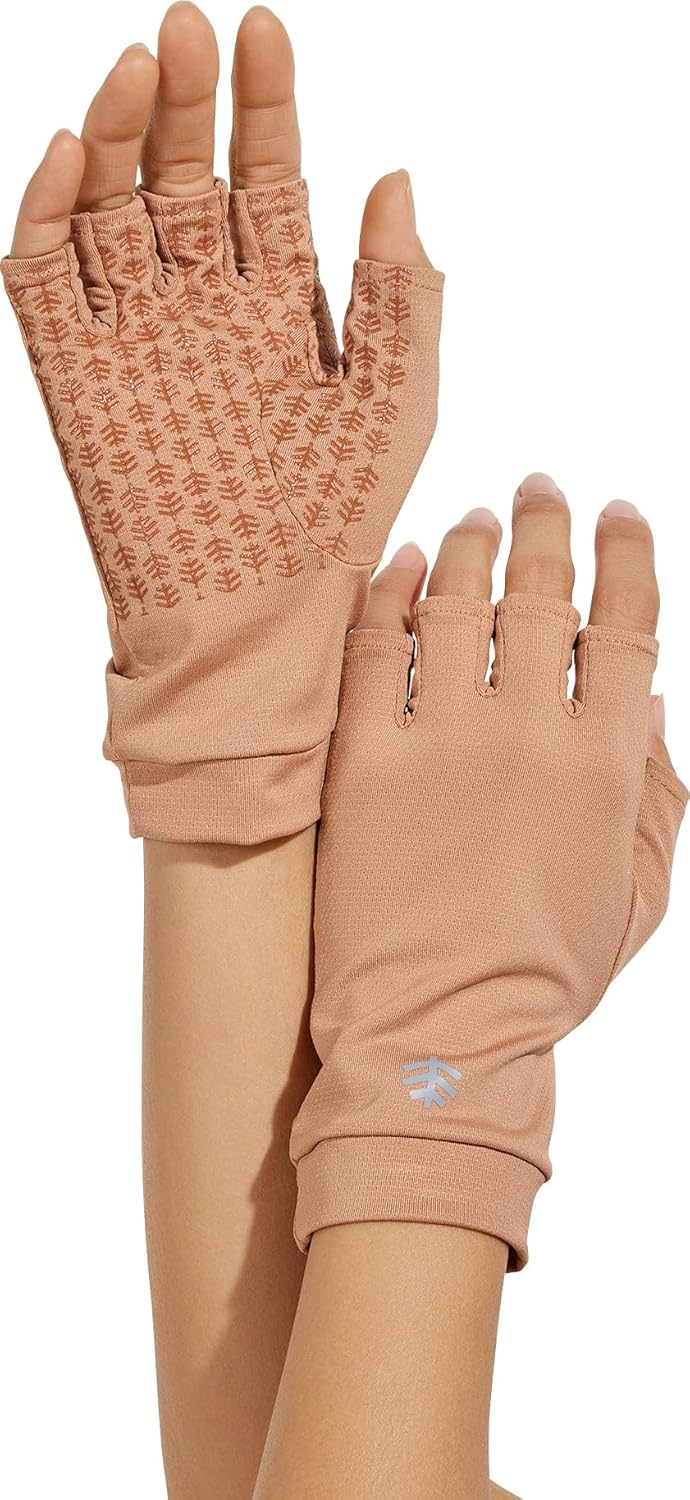 Coolibar UPF 50+ Ouray UV Fingerless Sun Gloves for Protection