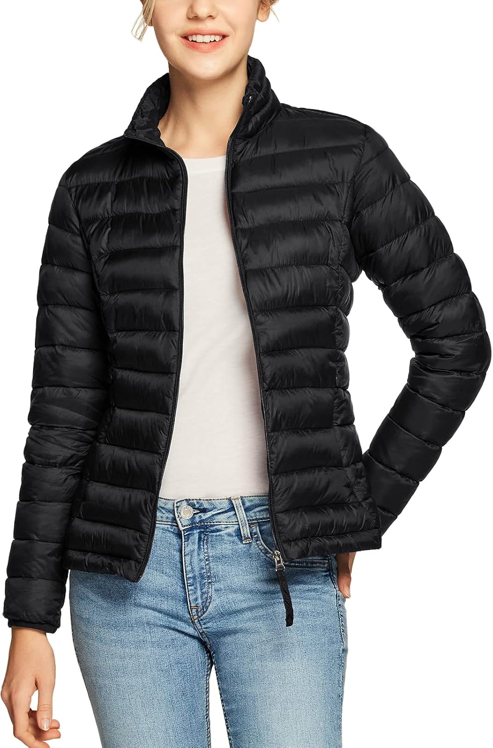 TSLA Women's Lightweight Packable Puffer Jacket for Winter