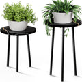 Plant Stand Indoor Tall Corner Wood Plant Stand 2 Pack - Mid Century