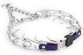 Herm Sprenger Chrome Plated Steel Prong Training Collar - Secure Fit
