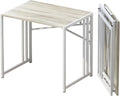 Small Folding Desk 32 in - No Assembly, Space Saving Desk