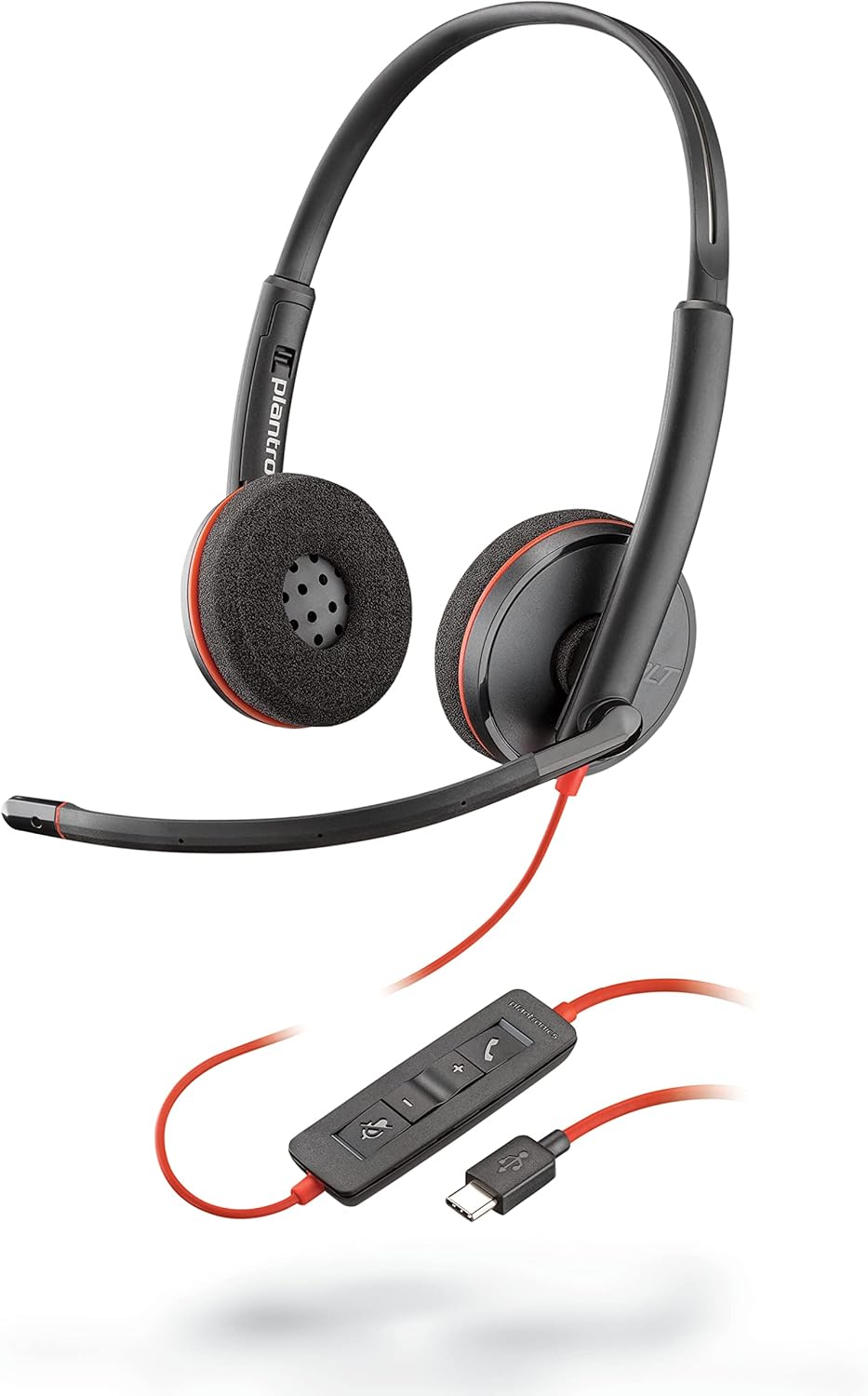 Plantronics Blackwire C3220 Headset: Premium Wired Stereo Sound