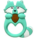 Silicone Teething Toy - Fun Relief with Raccoon